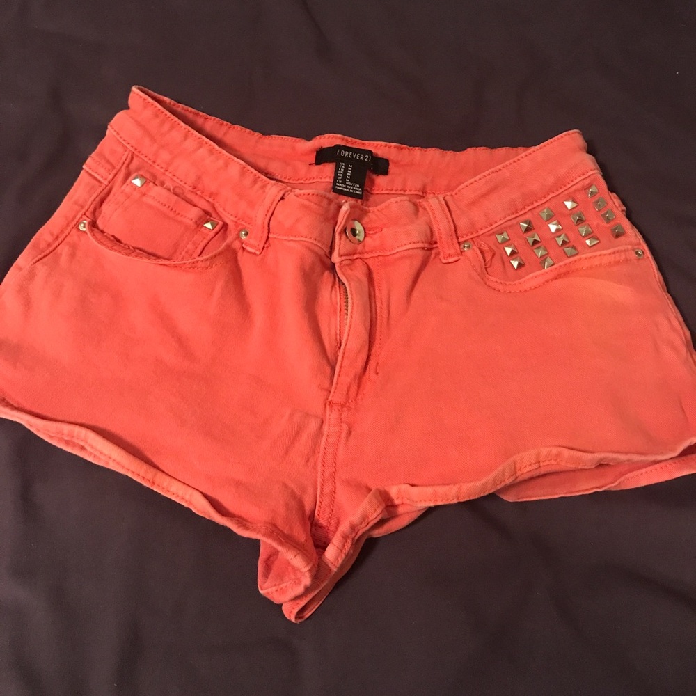Studded shorts