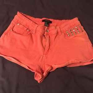 Studded shorts