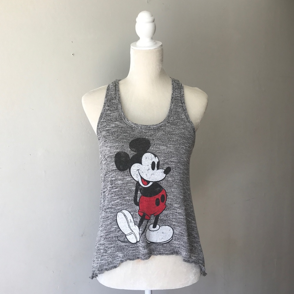 Knit Mickey Mouse Tank Top