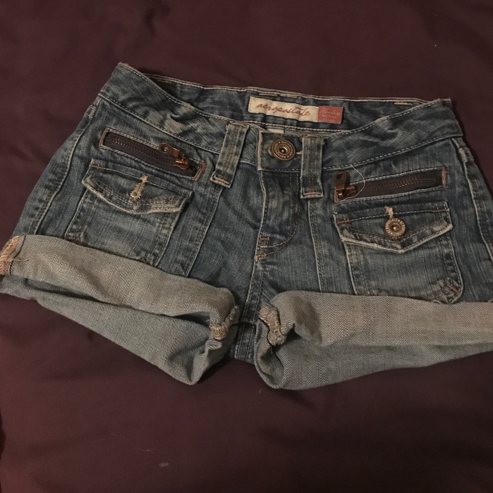Jean shorts size 00