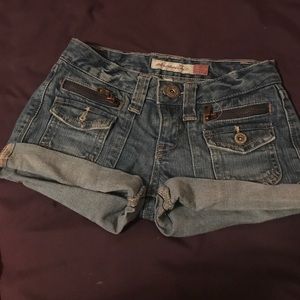 Jean shorts size 00