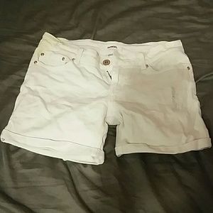 White Shorts