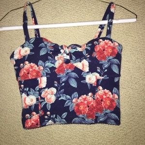 Floral Urban Outfitters bralette!