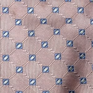 Jos A Bank Executive Mens Pink & Blue Tie, 61" Jos A Bank Executive Mens Pink & Blue Tie, 61"