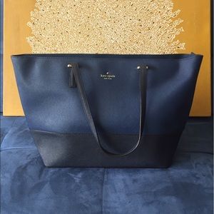 Kate Sqade Navy Tote