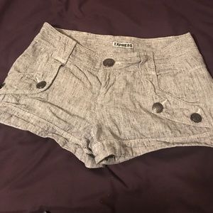 Linen shorts