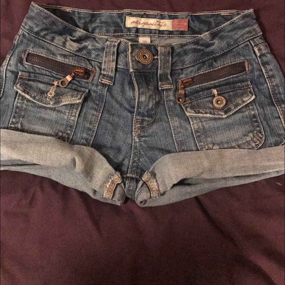 Cuffed Aeropostale shorts