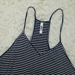 🍭sale🍭Tresics flowy racer back stripe dress