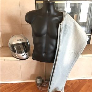 Levi: Men faded jeans