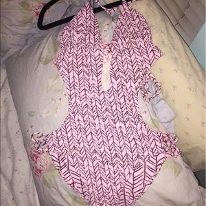 Tori praver swim one piece