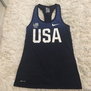Nike USA Authentic Olympic Tank