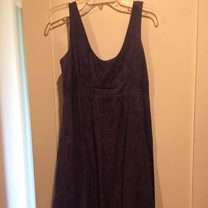 Greatplanes size M embroidery purple dress
