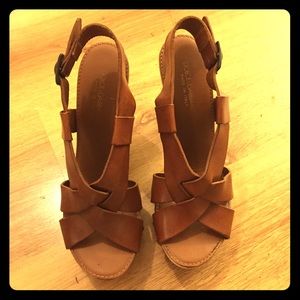 Dolce & gabbana zoccolo wooden platform heels