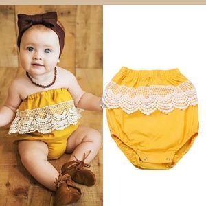 Yellow romper 12.18m