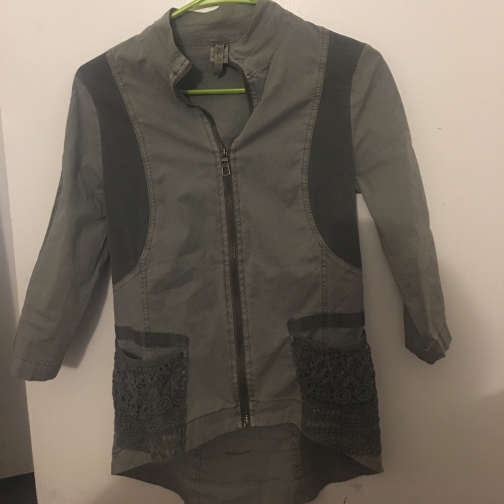 Small jacket olive green