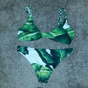 *NWT* Tropical braided bikini size M