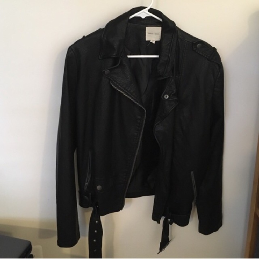 Brand New Faux Leather Jacket