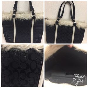 Black coach Tote