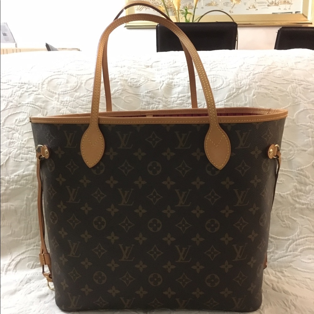 Louis Vuitton Neverfull Monogram MM Pivoine SOLD - Picture 2 of 8