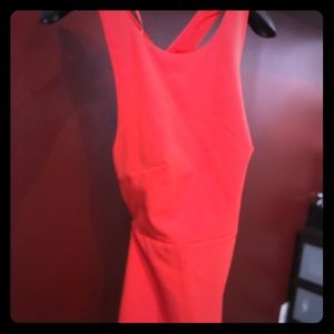 Zara red dress