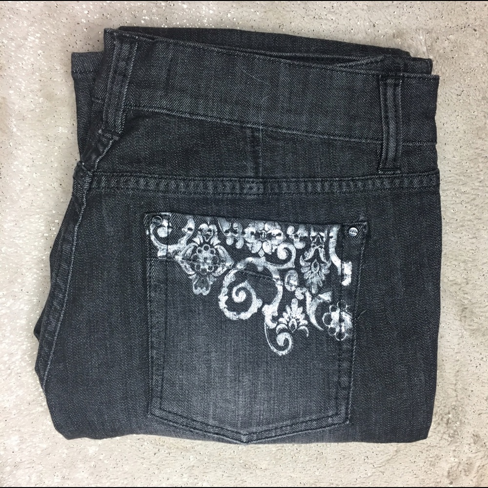 White House Black Market | Dark Gray Jeans