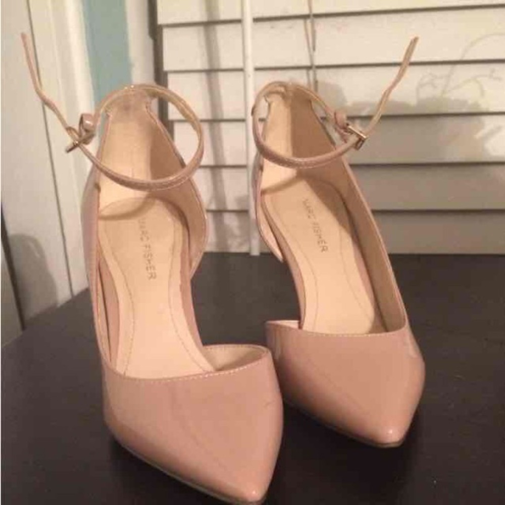 Nude Patent Marc Fisher Pumps
