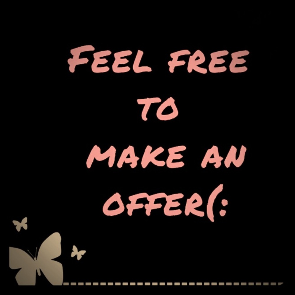 Feel free to comment questions and make offers!