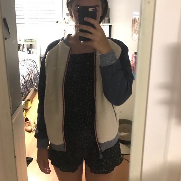 Cat&Jack faux fleece "bomber" jacket - Picture 5 of 6