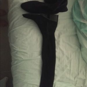 Black knee high Steve Madden Boots