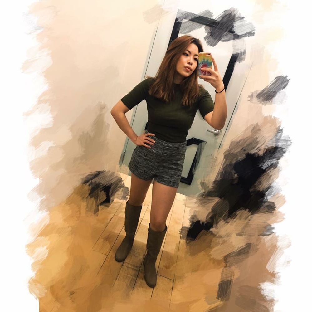 FINAL SALE!!! F21 short sleeves knit top