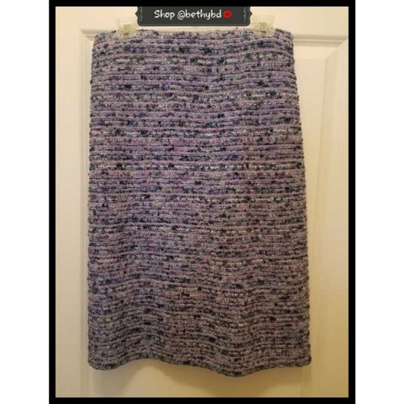 St. John Dresses & Skirts - 🔮💙St John Lavenders&Blues Skirt 🦄2HP🎉Sz 12 EUC
