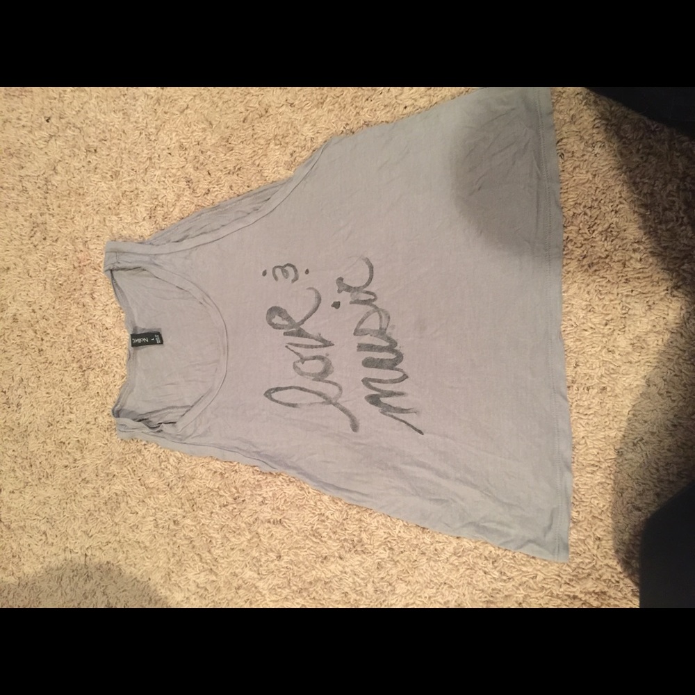 Tank crop top