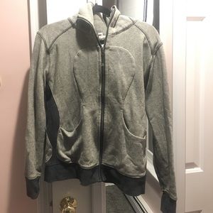 Lululemon Soft Gray Scuba Hoodie