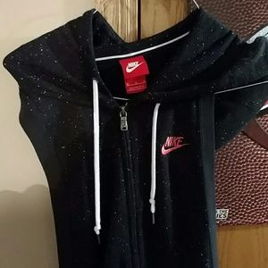 Nike Hooded Zip up Jogging Vest