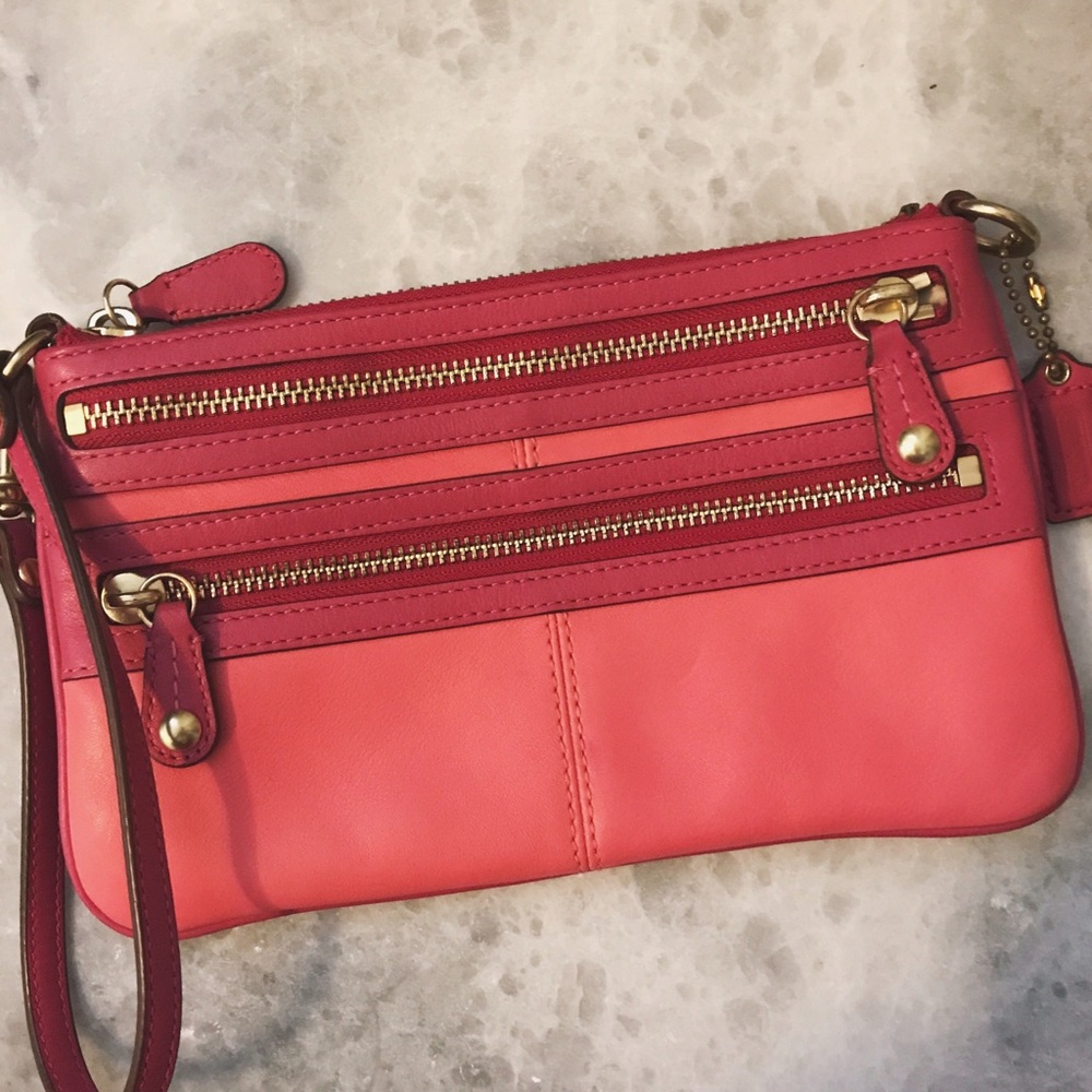 Authentic Coach Wristlet