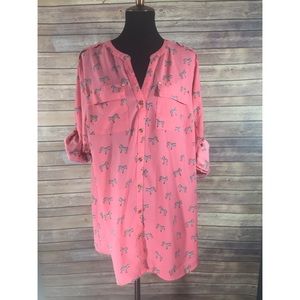 Women's size charter club 3/4 sleeve shirt size 2x