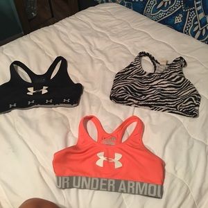3 sports bras
