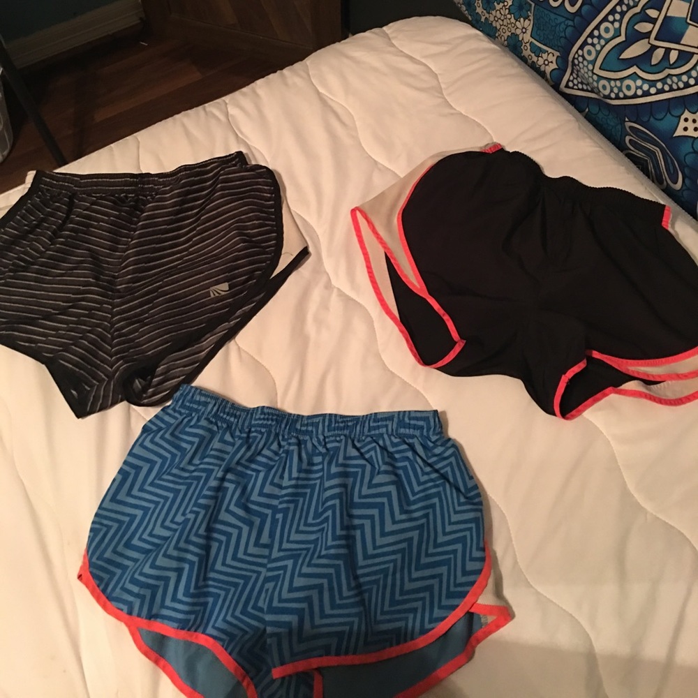 3 pairs of shorts