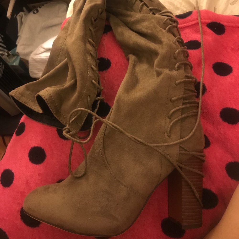 Knee high boots