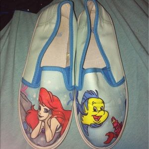 The Little Mermaid Hot Topic Slip Ons