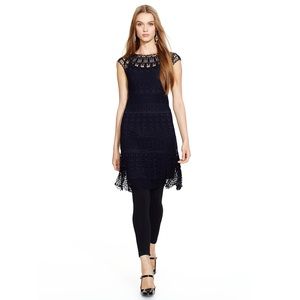 Ralph Lauren hand-crochet blue dress size Small