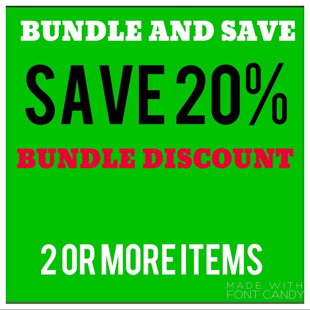 20% BUNDLE DISCOUNT