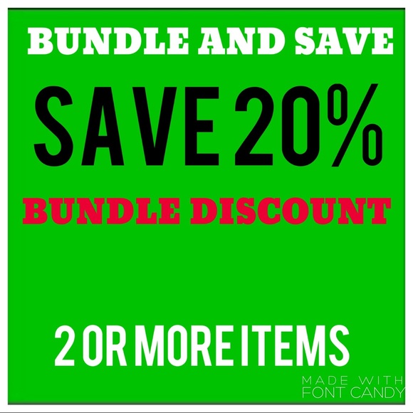 20% BUNDLE DISCOUNT - Picture 1 of 3