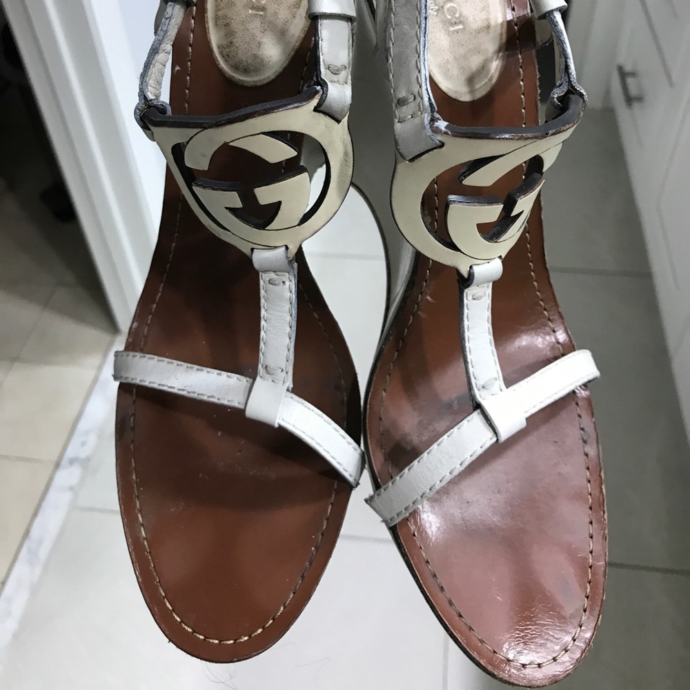 Gucci wedge shoes