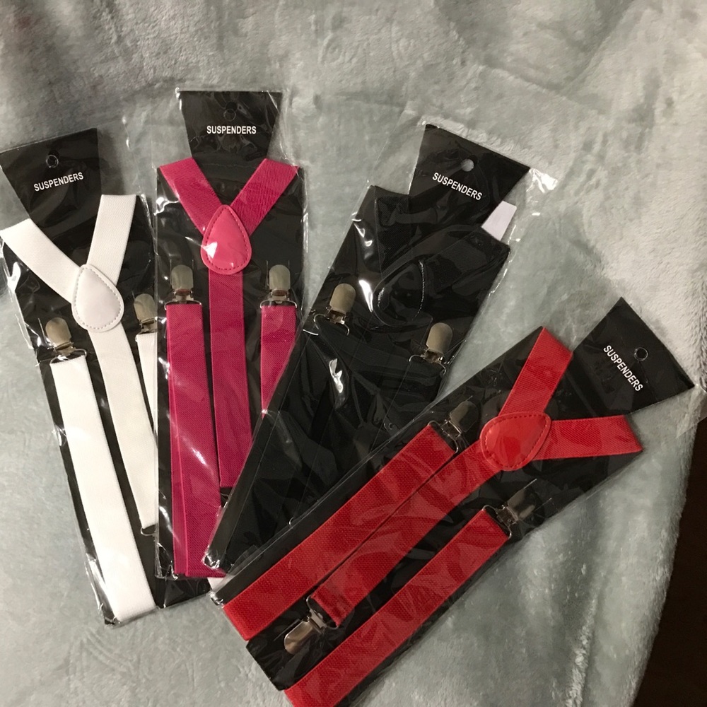 🎀Suspenders 4pc Bundles🎀