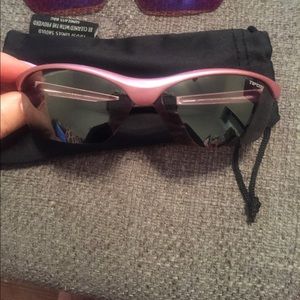 pink running sunglasses