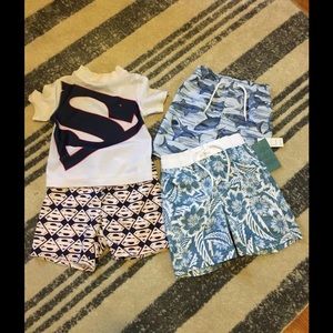 2T toddler boys bathing suits