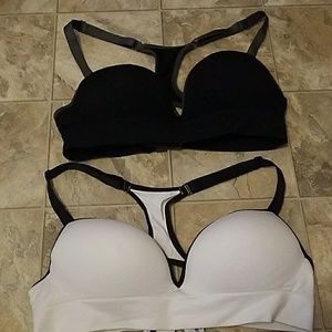 Forever 21 padded push up sports bras