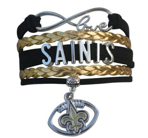 New Orleans Saints Bracelet, Saints Jewelry from Kristina's closet on