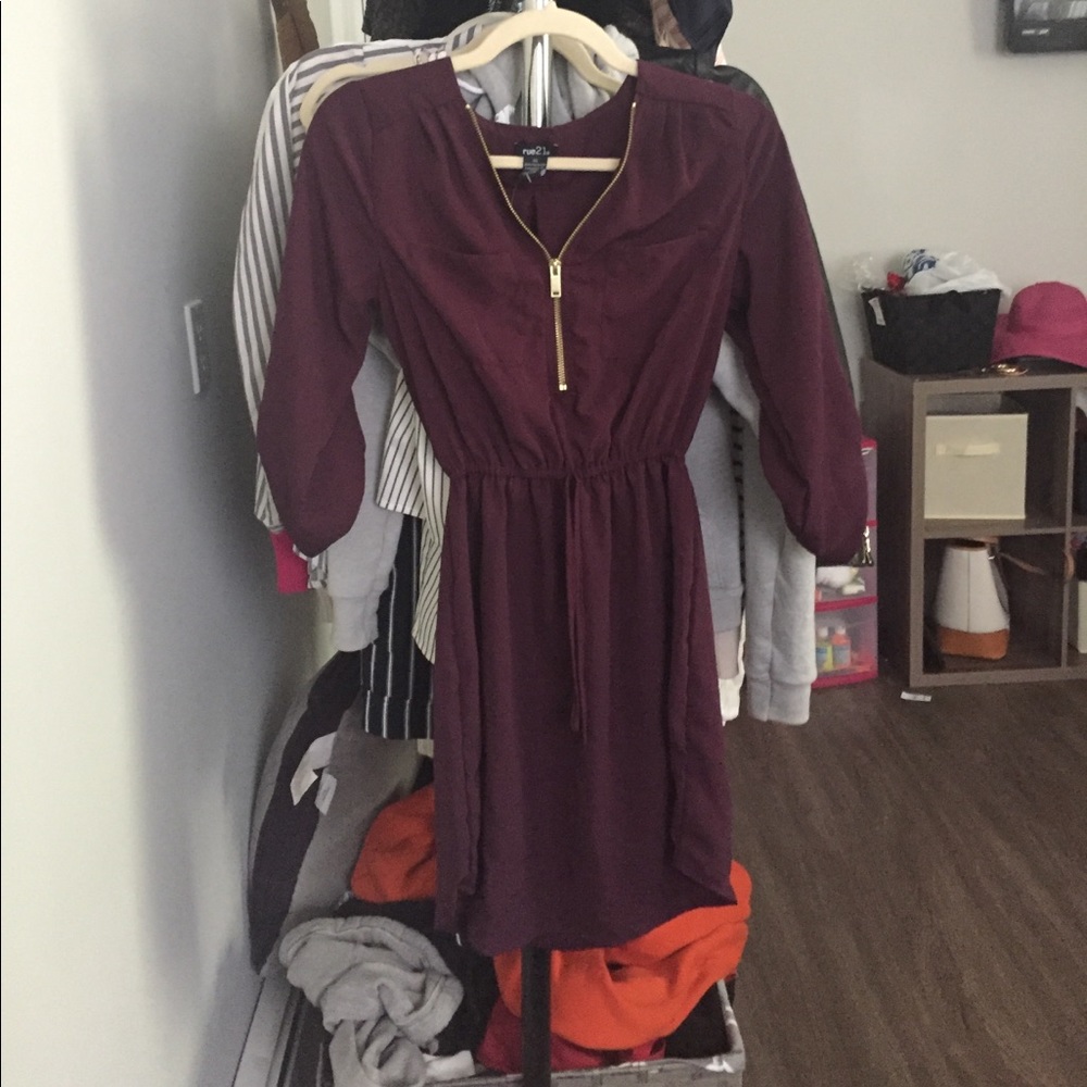 NWT Rue 21 purple dress XS